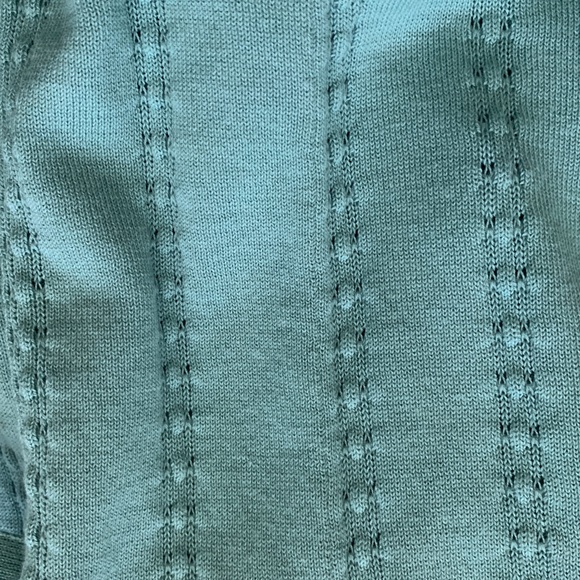 Belldini Teal Long Sleeve Open Front Cardigan- Size Small - Picture 9 of 11